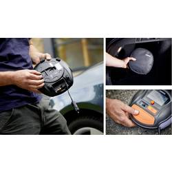 Osram Automotive OTI1000, OTI1000, kompresor, digitální displej, ochrana proti přetížení, s pracovní lampou, kabelová šachta / uchycení kabelu