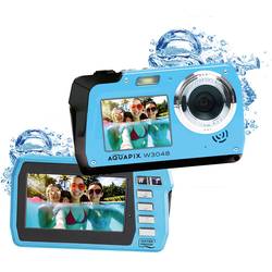 Aquapix W3048-I Edge Iceblue digitální fotoaparát 48 Megapixel Ice , modrá voděodolný, přední displej