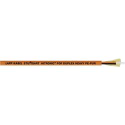 LAPP 28020002/1 optický kabel POF Hitronic POF 980/1000 µ Duplex oranžová metrové zboží
