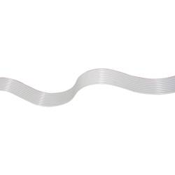 econ connect 28AWG10GR plochý kabel Rastr (rozteč): 1.27 mm 10 x 0.08 mm² šedá 30.50 m