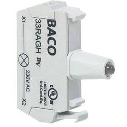 BACO 33RARL LED kontrolka červená 12 V/DC, 24 V/DC 1 ks