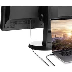 Renkforce USB-C® / HDMI kabelový adaptér USB-C ® zástrčka, Zástrčka HDMI-A 3.00 m černá UHD 4K @ 60 Hz RF-4531594 Kabel pro displeje USB-C®