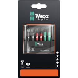 Wera Mini-Check IMP DC 50 mm PH/PZ/TX 05073890001 sada bitů, 6dílná, křížový PH, křížový PZ, TORX, 1/4 (6,3 mm)