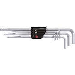 Wiha Winkelschraubendrehersatz 9tlg 1,5-10mm 6knt Kugelkopf/Halter inbus sada klíčů 1.5 mm, 2 mm, 2.5 mm, 3 mm, 4 mm, 5 mm, 6 mm, 8 mm, 10 mm 1.5 mm 9dílná