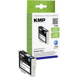 KMP Ink náhradní Epson T0712 kompatibilní azurová E108 1607,4003