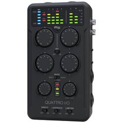 audio rozhraní IK Multimedia iRig Pro Quattro I/O monitor controlling