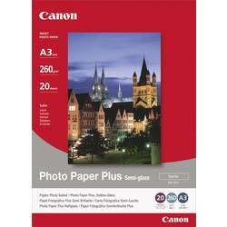 Canon Photo Paper Plus Semi-gloss SG-201 1686B026 fotografický papír A3 260 g/m² 20 listů hedvábně lesklý