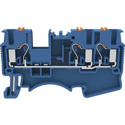 Degson DS2.5-TW-01P-12-00A(H) průchodková svorka pružinové připojení modrá 1 ks