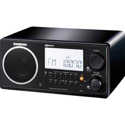Sangean WR-2 stolní rádio FM, AM černá