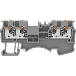 Degson DS1.5-QU-01P-11-00A(H) průchodková svorka pružinové připojení šedá 1 ks