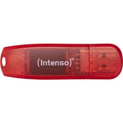 Intenso Rainbow Line USB flash disk 128 GB červená (transparentní) 3502491 USB 2.0