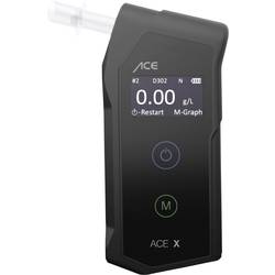 ACE X alkohol tester černá 0.0 do 5 ‰ vč. displeje