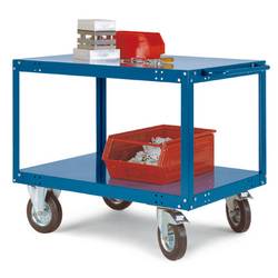 Manuflex TT1022.5021 stolový vozík ocel práškově lakováno Zatížení (max.): 400 kg vodní modrá