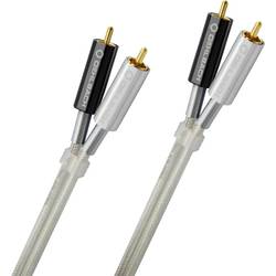 Oehlbach D1C3903 cinch audio kabel [2x cinch zástrčka - 2x cinch zástrčka] 2.00 m stříbrná
