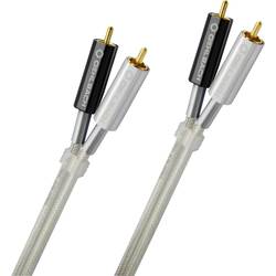 Oehlbach D1C3902 cinch audio kabel [2x cinch zástrčka - 2x cinch zástrčka] 1.50 m stříbrná