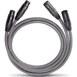 Oehlbach NF 14 Master X XLR propojovací kabel [1x XLR zástrčka - 1x XLR zásuvka] 0.75 m antracitová