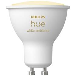 Philips Lighting Hue LED žárovka 871951433990300 Energetická třída (EEK2021): G (A - G) Hue White Ambiance GU10 Einzelpack 350lm GU10 4.3 W teplá až studená