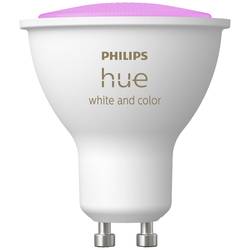 Philips Lighting Hue LED žárovka 871951433988000 Energetická třída (EEK2021): G (A - G) Hue White & Col. Amb. GU10 Einzelpack 350lm GU10 4.3 W teplá až studená
