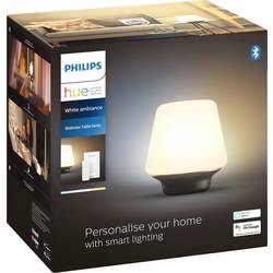 Philips Lighting Hue LED stolní lampa 871951434141800 Energetická třída (EEK2021): F (A - G) Hue White Amb. Wellness Tischleuchte schwarz 806lm inkl.