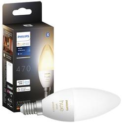 Philips Lighting Hue LED svítidlo - rozšíření 871951435665800 Energetická třída (EEK2021): G (A - G) Hue White Amb. Einzelpack E14 470lm E14 5.2 W teplá až