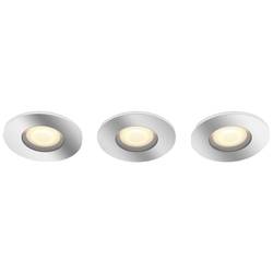 Philips Lighting Hue LED vestavné svítidlo 871951434081700 Hue White Amb. Adore Deckenspots rund 3 flg. silber 350lm 3xinkl. Dimmschalter GU10 15 W