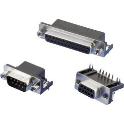 W & P Products 107-15-1-1-20 D-SUB kolíková lišta 90 ° Pólů: 15 zahnuté pájecí piny 1 ks