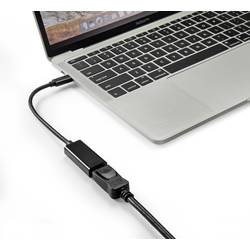 Renkforce USB-C® / DisplayPort kabelový adaptér USB-C ® zástrčka, DisplayPort zásuvka 0.14 m černá RF-4613070 Kabel pro displeje USB-C®