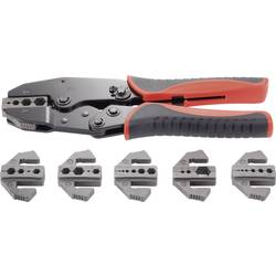 TOOLCRAFT PZ-505 818645 krimpovací kleště 7dílná koaxiální konektory BNC, TNC , LWL zástrčka RG6, RG8, RG11, RG58, RG59, RG62, RG174, RG179, RG213, RG8218