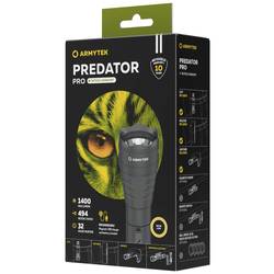 ArmyTek Predator Pro Warm F07301W LED kapesní svítilna napájeno akumulátorem 1400 lm 136 g