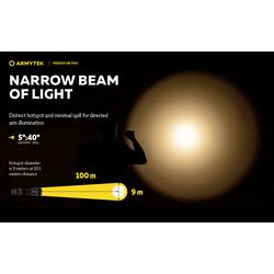 ArmyTek Predator Pro Warm F07301W LED kapesní svítilna napájeno akumulátorem 1400 lm 136 g
