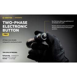 ArmyTek Predator Pro Warm F07301W LED kapesní svítilna napájeno akumulátorem 1400 lm 136 g