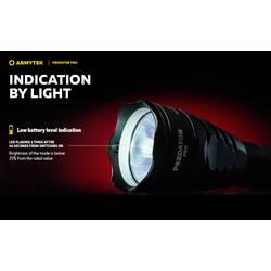 ArmyTek Predator Pro Warm F07301W LED kapesní svítilna napájeno akumulátorem 1400 lm 136 g