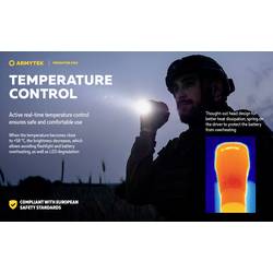 ArmyTek Predator Pro Warm F07301W LED kapesní svítilna napájeno akumulátorem 1400 lm 136 g
