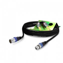 Sommer Cable GA1B-0250-SW-BL XLR kabel [1x XLR zásuvka 3pólová - 1x XLR zástrčka 3pólová] 2.50 m černá