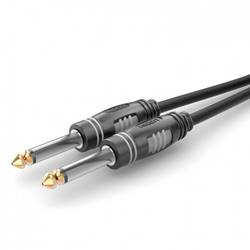 Sommer Cable HBA-6M-0090 jack audio kabel [1x jack zástrčka 6,3 mm (mono) - 1x jack zástrčka 6,3 mm (mono)] 0.90 m černá