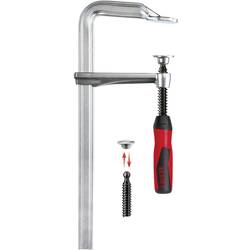 Bessey GZ50-2K šroubová svěrka Rozpětí (max.):500 mm Vnější délka: 630 mm Délka vyložení:120 mm