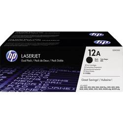 HP Toner 12A, Q2612A originál Dual černá 4000 Seiten Q2612AD