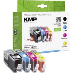KMP Ink náhradní HP 920XL, CD975AE, CD972AE, CD973AE, CD974AE kompatibilní kombinované balení černá, azurová, purppurová, žlutá H67V 1717,0055