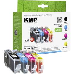 KMP Ink kombinované balení kompatibilní náhradní HP 364XL, N9J74AE, CN684AE, CB323EE, CB324EE, CB325EE černá, azurová, purppurová, žlutá H62V 1712,0005
