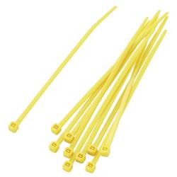 TRU COMPONENTS 1592832, TC-PBR-100-4YW203, stahovací pásky, 2.50 mm, 100 mm, žlutá, 100 ks