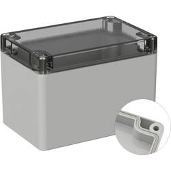 TRU COMPONENTS TC-9065504 Venkovní kryt 120 x 80 x 85 polykarbonát šedobílá (RAL 7035) 1 ks