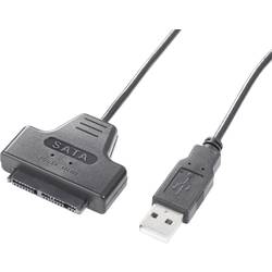 Renkforce USB 2.0 kabelový adaptér [1x USB 2.0 zástrčka A - 1x kombinovaná micro SATA zástrčka 9+7-pólová]