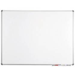 Maul bílá popisovací tabule Whiteboard MAULstandard (š x v) 240 cm x 120 cm šedá emailový nátěr vč. odkládací misky , formát na šířku nebo na výšku