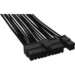 BeQuiet PC, napájecí kabel [1x ATX napájecí zástrčka 24pólová (20+4) - 1x ATX napájecí zástrčka 24pólová (20+4)] 0.60 m černá
