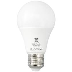 Sygonix LED žárovka Energetická třída (EEK2021): F (A - G) SY-5218532 E27 9 W teplá bílá až neutrální bílá