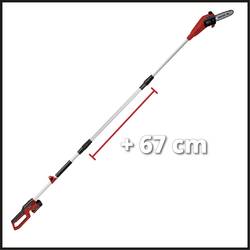 Einhell 3410581 GC-LC 18/20 Li T-Solo akumulátor prořezávač nosný popruh Li-Ion 228 cm