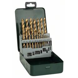 Bosch Accessories 2607019437 HSS sada spirálových vrtáku do kovu, 19dílná, TiN, DIN 338, válcová stopka, 1 sada