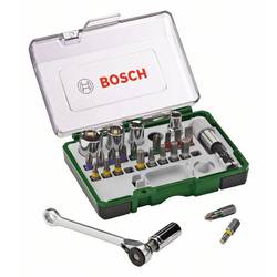 Bosch Accessories Promoline sada nástrčných klíčů, metrický, 1/4 (6,3 mm), 27dílná, 2607017160