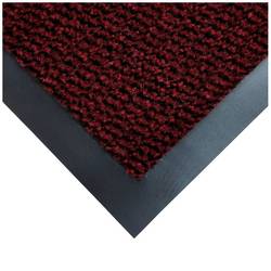 COBA Europe VP010308C Schmutzfangmatte Vyna-Plush černá/červená (metrové zboží) 1 m