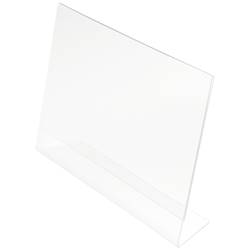 Deflecto 47611 Classic Image® stolní stojan Použití pro formát papíru: DIN A3 na šířku transparentní 6 kusů/balení 6 ks